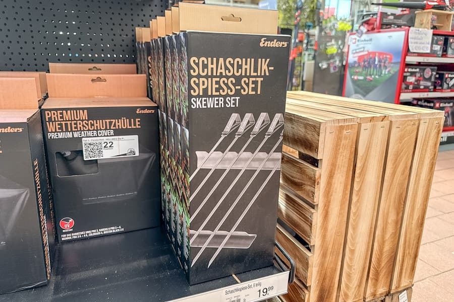 3 Schaschlikspieß Set Enders